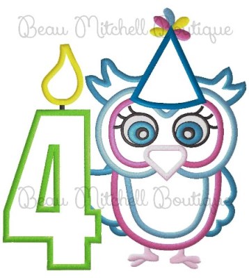 Birthday Owl 4